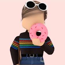 Freerobloxgraphics instagram posts photos and videos. Cute Roblox Girls With No Face Girl Roblox Gfx Png Stickers Shopping Chanel This Is Not A Shadow Head But It S Similar
