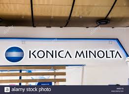 Logo vector photo type : Konica Minolta Stockfotos Und Bilder Kaufen Alamy