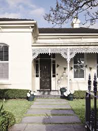 Black And White House Exterior Australia Dulux Lime White Dulux Domino Dulux Vivid White And Dulux Teal For More Heritage Colours Go To D House Paint Exterior Cottage Exterior Exterior House Colors