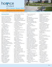 2011 Donor Honor Roll 2011 Donor Honor Roll