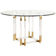 Choose from contactless same day delivery, drive up and more. Koryn Acrylic Glass Top Gold Dining Table Dining Table Round Dining Table Modern Glass Round Dining Table