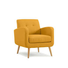 Valmy Lounge Chair Reviews Allmodern Furniture Yellow Accent Chairs Linen Armchair