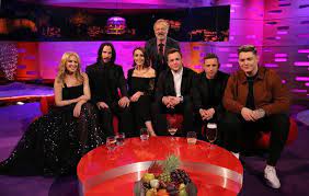It was presented by rob beckett and geri halliwell. All Together Now Alltogethernow Twitter