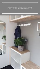 Garderobe Aus Kallax Regalen Renovierung Haus Ideen Flur Garderobe Selber Bauen Ikea Ankleidezimmer Selber Bauen