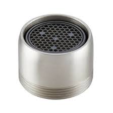 Once cleaned, return it to its place and tighten it down with the wrench. Moen Faucet Aerator 1 7 Gal Min Brushed Nickel M3546 Rona