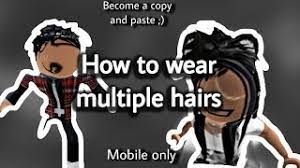This can also be done on mobile as shown in the video!su. How To Copy And Paste Hair On Roblox Mobile Android Herunterladen
