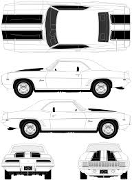 Black And White Camaro Clipart Image Result For Blueprints Foe 1969 Camaro Camaro Z Camaro Chevrolet Camaro