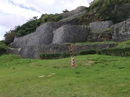 Located on the grounds of urasoe gusuku (castle). Urasoe Castle Ruins Mausoleum Hacksaw Ridge Line Above The Ruins Nakama 2 ChÅme Urasoe Okinawa Japan Okinawa Japan Okinawa Japan Travel