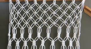 These macrame curtains was created specially as window decor. 6 Diy Patterns For Macrame Curtains Guide Patterns