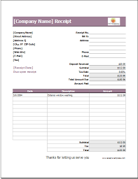 It allows safe transactions to take place between the selling and. Wedding Services Receipt Template For Excel Receipt Templates