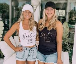Free returns 100% satisfaction guarantee fast shipping Girls Trip Tank Tops Girls Trip Shirt Tanks Girls Trip Gift Ideas Personalized Tank Top Eb3201nct By Mod Party Catch My Party