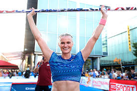 The ohio native writes 'dad' on the instep of her spikes and taps them prior. Katie Nageotte Bouncing Back From Covid Hit Track Field News