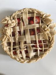 Homemade Pretty Apple Strawberry Pie Pretty Pie Design Pie Braided Pie Crust Design Crust Pie Crust Designs Braided Pie Crust Strawberry Pie