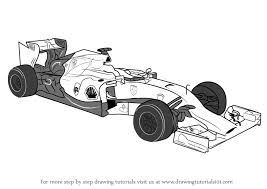 My website also includes a lot of drawing tutorials about superheroes, anime characters and the actors/singers. Learn How To Draw F1 Car Sports Cars Step By Step Drawing Tutorials