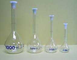 Berfungsi sebagai wadah menimbang dan menimpan bahan kimia mikro biologi dan untuk pengembang biakan sel. Fungsi Labu Takar Folumetric Flask