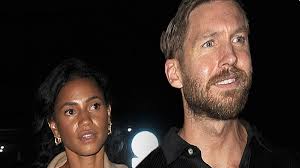 Calvin Harris and fiancée Vick Hope enjoy a late night at the wedding of  his friend in London... ahead of their own imminent nuptials