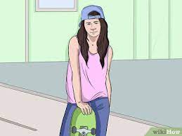 3 Ways To Be A Skater Girl - Wikihow