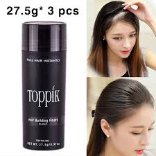 If you've experienced excess hair shedding, you can also disguise hair loss by using toppik hair. Growth Protein Keratin Fiber Hair Styling Powder Spray Applicator 27 5g Toppik Hair Fiber Dye Color Human Hair Extension Eyelash