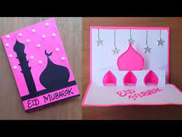 Enjoy the sweet eid with your family members and friends and plan something special for this festival. Easy And Beautiful Card For Eid Handmade Greeting Card For Eid Eid Mubarak Greeting Cards 2020 Youtube