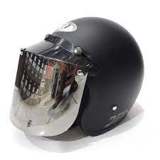180.000 per buahnya hingga lebih dari rp. Jual Helm Bogo Jpn Retro Hitam Doff Kaca Datar Silver Size L Kota Cimahi Barokahhelmet10 Tokopedia