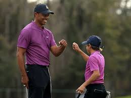 Late saturday night, some video surfaced of tiger woods looking on as his son. Tiger Woods Son Charlie Sends Twitter Into A Frenzy With Incredible Shots At Pnc Championship Watch Golf News