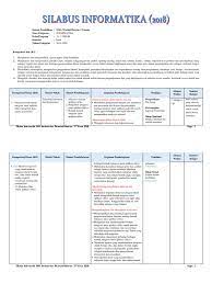 Semester i standar kompetensi mengoperasikan sistem operasi software kompetensi dasar 4. Silabus Informatika Xi Gasal Pdf