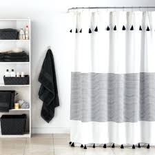 Shower Curtains Panama Stripe Shower Curtain Light Gray Striped Shower Curtain Bathroom Dec Striped Shower Curtains Black Shower Curtains Gray Shower Curtains