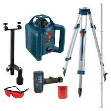 Approximately 30m indoor / 10m outdoor. Bosch 800 Ft Self Leveling Rotary Laser Level Kit 5 Piece Grl 245 Hvck The Home Depot