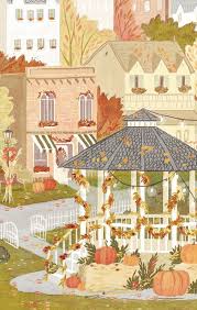 Stars Hollow Autumn Festival Travel Poster Etsy Gilmore Girls Stars Hollow Girlmore Girls