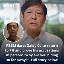 Tinanong tuloy ni PBBM si Zaldy Co kung bakit daw ito nagtatago sa  malayo?🧐 Details in comments Photo: Bongbong Marcos FB