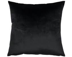 Pillow shams can be used for decorating a new room or to give your bedroom an instant facelift. Black Pillow Sham Etsy