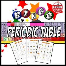 It S Bingo Like It S Never Been Played Before 30 Unique Bingo Cards 35 Elements Of The Periodic Physical Science High School Matter Science Teaching Chemistry