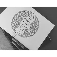 Espero Les Guste Black White Dibujandoconmariann Zen Tangle Mandalas Art Artist Mandalaart Blac Black And White Art Drawing Mandala Art Zentangle Art