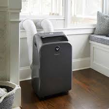 This portable air conditioner has air conditioning, fan and dehumidifying functions and keep a room up to 150 sq. Hisense 700 Sq Ft Dual Hose Portable Ac With Heat Costco