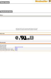 Purchasing clerk at tn engineering sdn bhd. 1716030000 Datasheet By Weidmuller Digi Key Electronics
