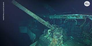 Underwater wreckage of WWII aircraft carrier USS Hornet found 76 years later