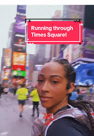Running through the iconic Times Square in my first half was easily a ...