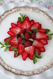 Oggi vi presento questa cheesecake alle fragole senza cottura, un dessert fresco e cremoso, senza le dosi sono quelle che uso abitualmente per le mie cheesecake a freddo, la base fatta di biscotti e. Cheesecake Fredda Con Fragole E Lamponi Temponews
