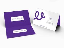 But the surprise was how well avery's clean edge technology works. Horizontal Half Fold Business Card Wisholize
