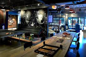 San Francisco California Travel Blogger Hotel Zephyr Hotel Games Game Room Hotel