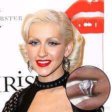 Christina Aguilera Wedding Rings Christina Aguilera Wedding Christina