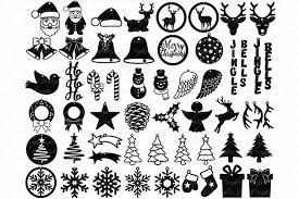 Free transparent christmas vectors and icons in svg format. 51 Earring Svg Christmas Bundle Christmas Bundle Graphic Graphic Illustration