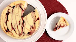 Recipe tutorials, tips, techniques and the best bits from the archives. Homemade Raspberry Swirl Cheesecake Recipe Laura Vitale Laura In The Kitchen Episode 885 Flavorcooking Com