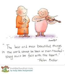 The Best And Most Beautiful Things In The World Buddha Doodles The Best And Most Beautiful Things In The World Cannot Be Seen Or Even Touched They Must Be Fel Buddha Doodle Buddha Thoughts Buddah Doodles