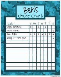 Free Printable Chore Charts I Should Be Mopping The Floor