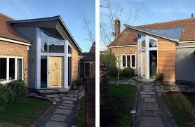 Unconventional solutions with attention to detail and craftsmanship. Contemporary Front Porch Extension Design Google Search Wotton House Plans 74949