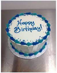 For a decadent chocolate cake that looks a bit different, surround a simple iced cake with marbled chocolate fans. Simple Birthday Cake For Men Dads 67 Ideas Simple Birthday Cake Decorations For Men In 2021 Simple Birthday Cake Buttercream Birthday Cake Round Birthday Cakes