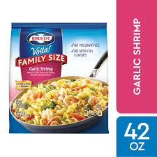 Season with leamon pepper salt or other seafood salt, and saute until hot. Birds Eye Voila Garlic Shrimp Pasta Family Size Skillet Meal 42 Oz Walmart Com Walmart Com