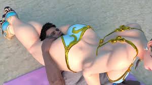 Chun Li beach crush - ThisVid.com