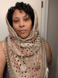 Hooded cowl neck scarf!! 🩷